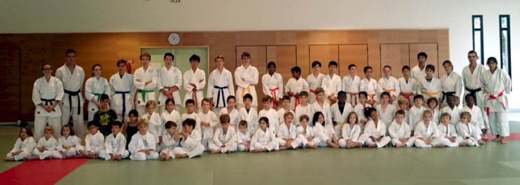 Étirements en groupe